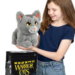 Warrior Cats BrightHeart plush 11-inch with expressive features for storytelling fun