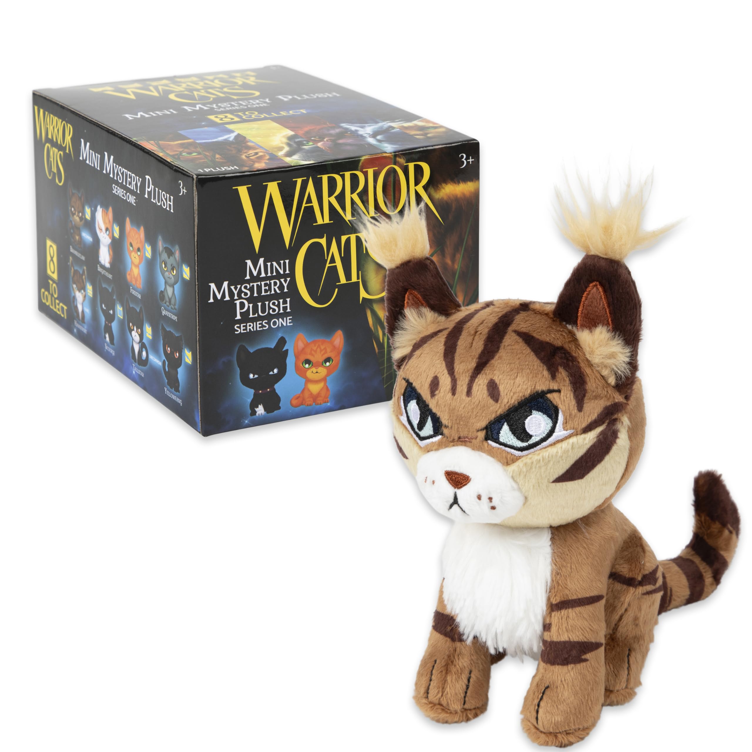 Warrior Cats mini mystery plush blind bag: unbox surprise and collect them all
