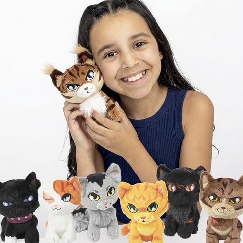 Warrior Cats mini mystery plush Brambleclaw: poseable limbs for storytelling