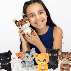 Warrior Cats mini mystery plush Brambleclaw: poseable limbs for storytelling