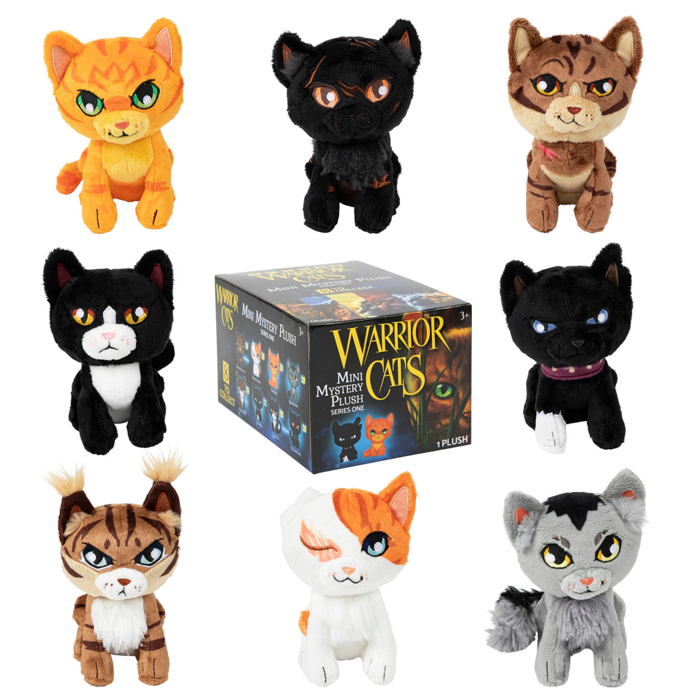 Warrior Cats mini mystery plush Firestar: soft fur for cuddling