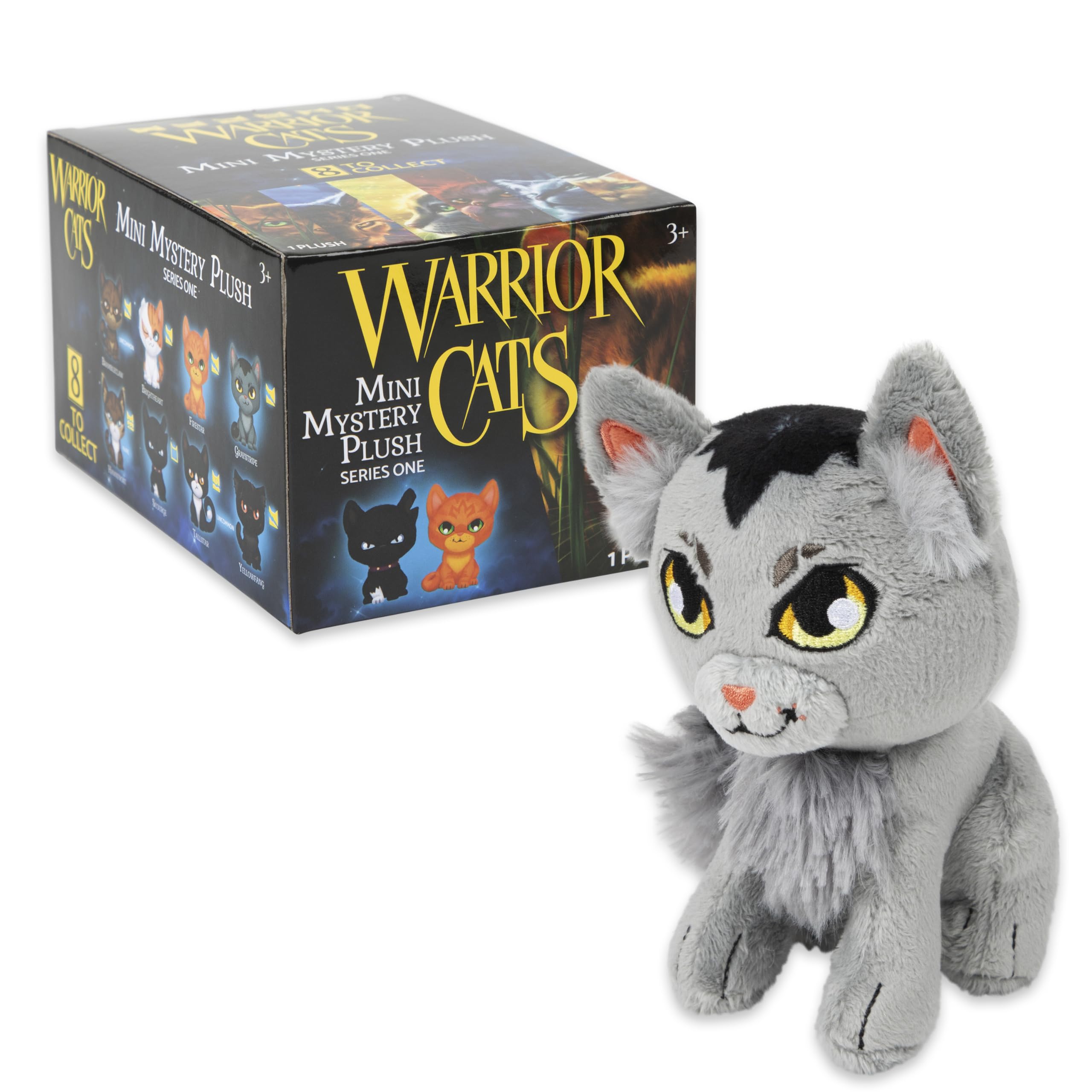 Warrior Cats mini mystery plush Hawkfrost: fierce vibe in compact size