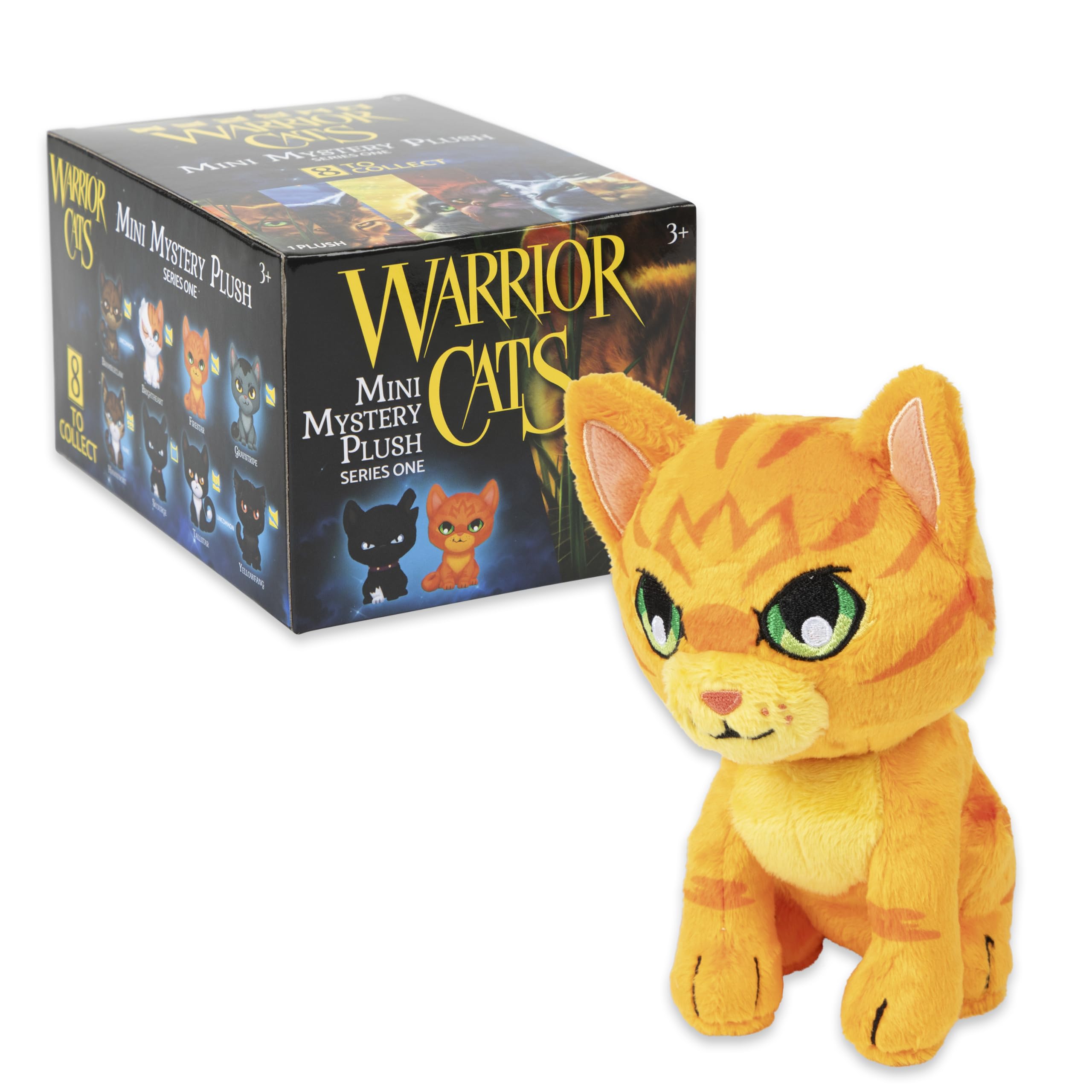 Warrior Cats mini mystery plush Tallstar: durable cuddly friend for fans