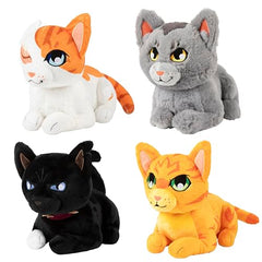 Warrior Cats Scourge plush 11-inch with bold expression for dramatic play
