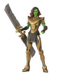 Warrior Gamora packaging display showing collectible presentation