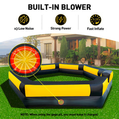 warsun Gaga Ball Pit ready for outdoor use with portable design
