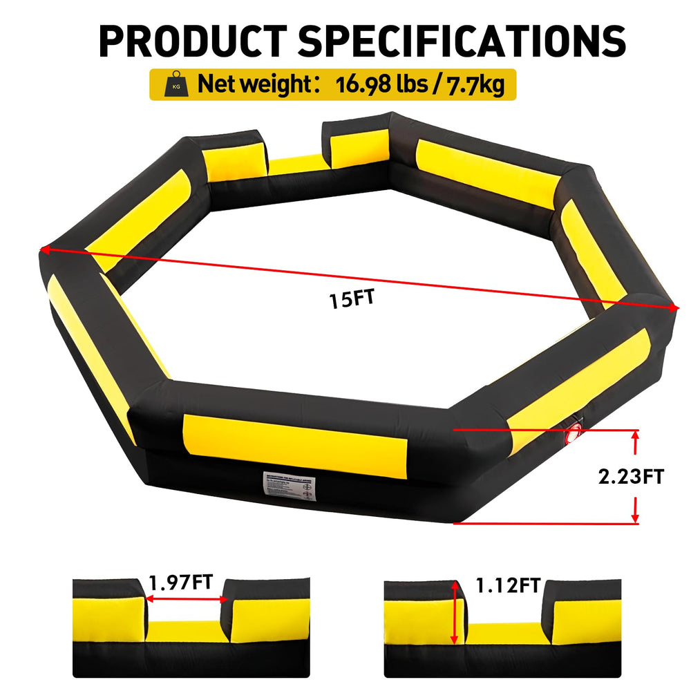 warsun Gaga Ball Pit with carry handles for easy transport and setup
