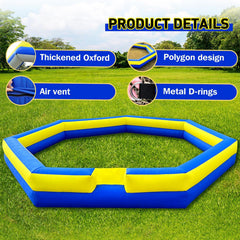 WARSUN heptagon design provides stable setup indoors or outdoors
