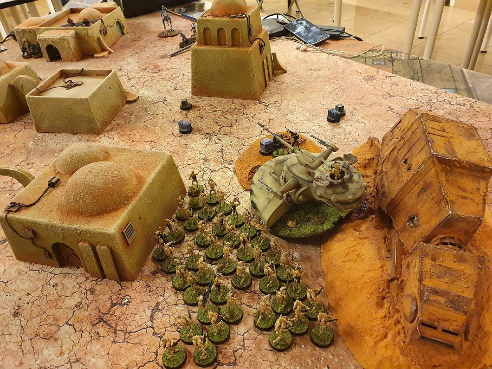 Warzone Studio high-resolution print 21600x10800 ensures vibrant colors