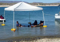 Water Shade on-water use for pools, lakes, and beaches.