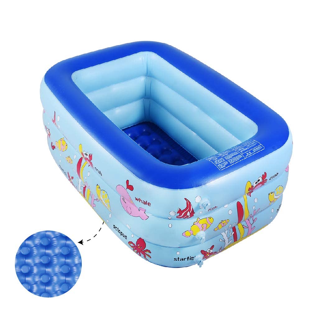 WateBom pool designed for versatile indoor or outdoor water play.