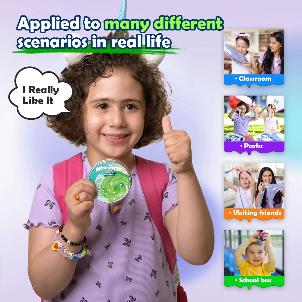 WaterELF Green Putty packaging displayed in store for gifting