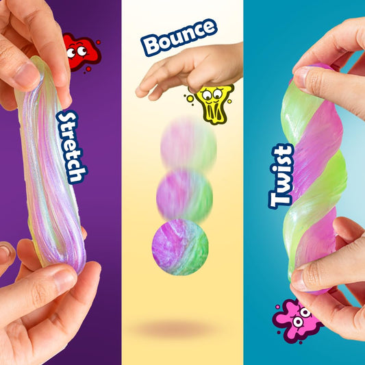 WATERELF Play Putty purple tin offers vibrant color for creative exploration.