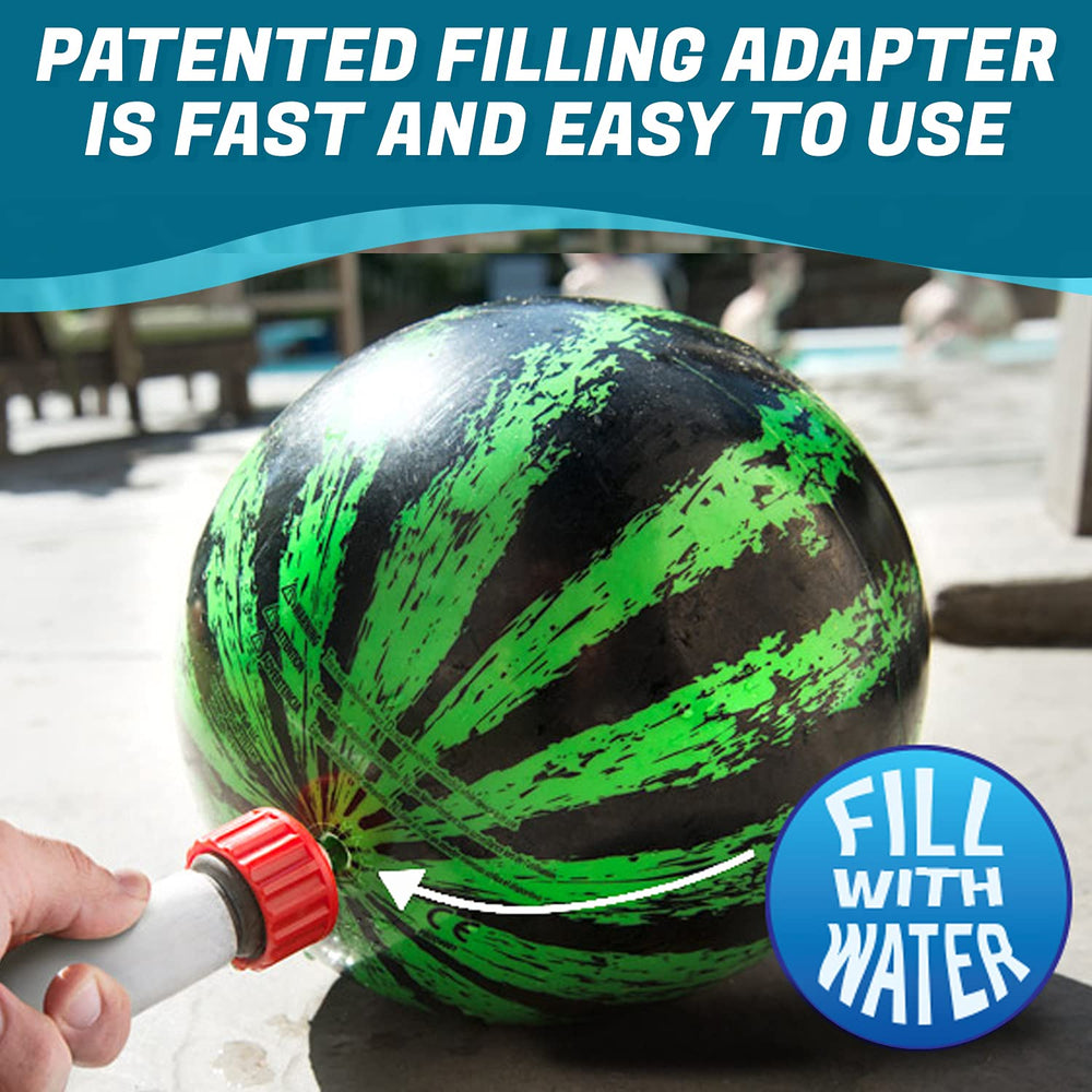 Watermelon Ball during a poolside party, showcasing easy setup.