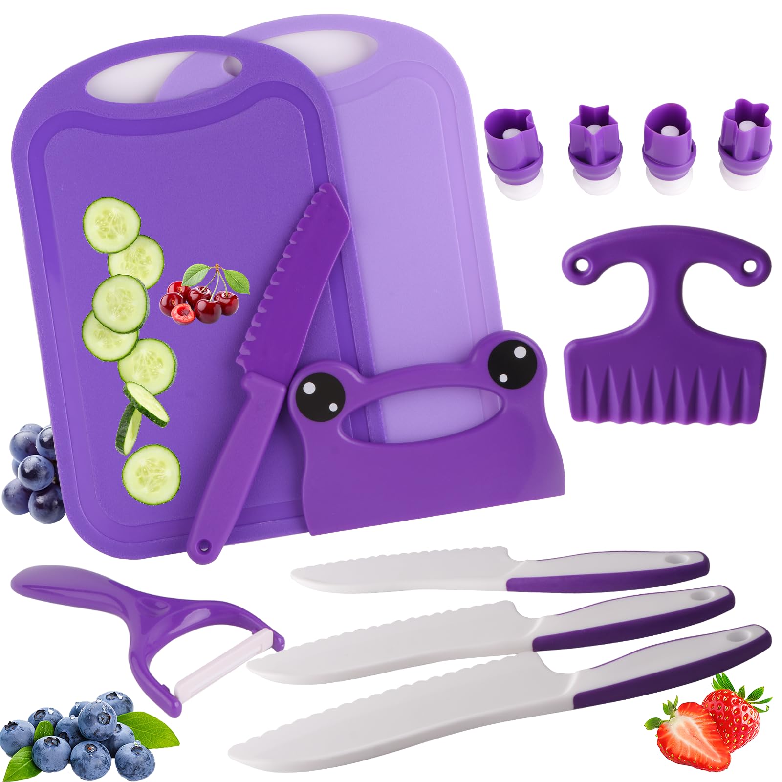 WaterSummer frog knife for safe, kid-friendly food prep and cooking confidence.