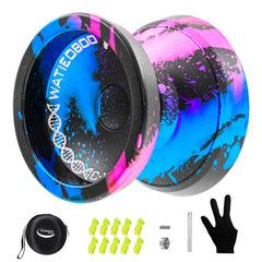 Vibrant colorways of WATIEOBOO yoyo for eye-catching performances.