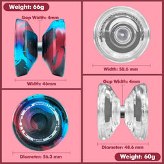 WATIEOBOOYOYO P02+M18 carbon fiber yoyo bag for portable protection