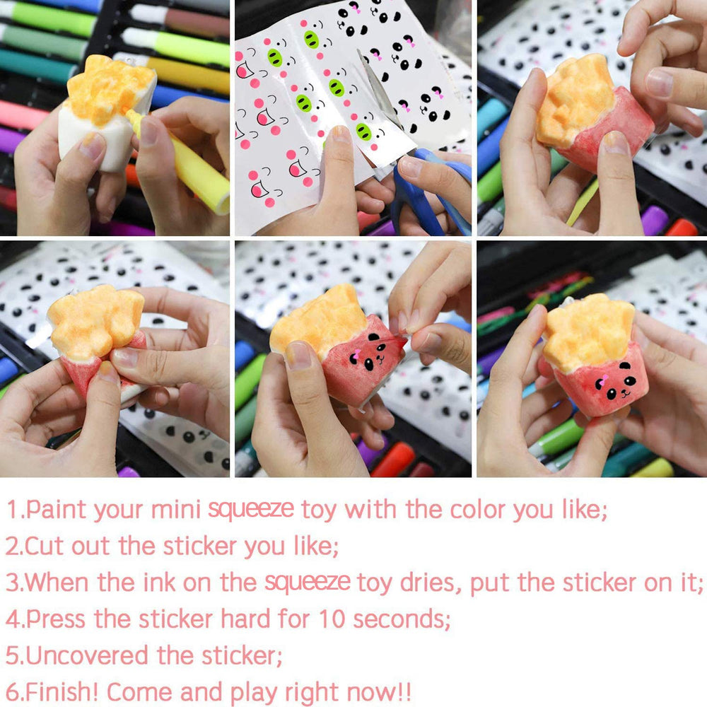 WATINC cream-scent squeeze toy close-up, soft kawaii bread texture for playful decor.
