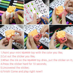 WATINC cream-scent squeeze toy close-up, soft kawaii bread texture for playful decor.