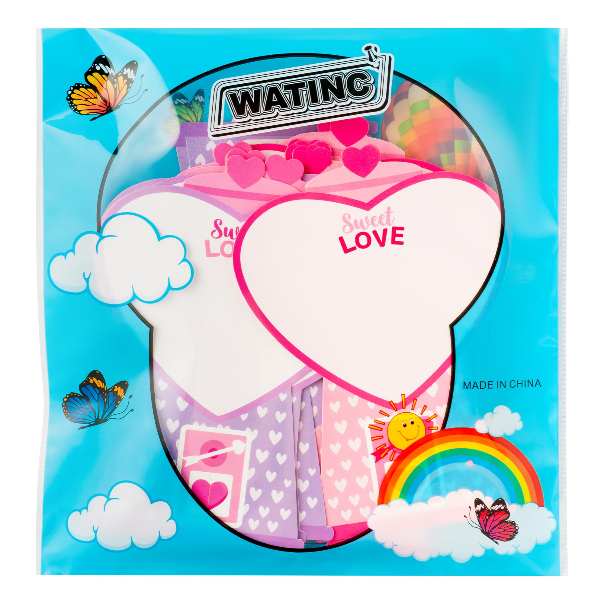WATINC ready-for-display stand to showcase crafts after assembly