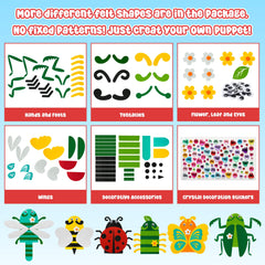 WATINC Pompoms bundle adds vibrant textures to puppets