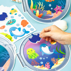 WATINC octopus sticker adds whimsy to hands-on ocean crafts