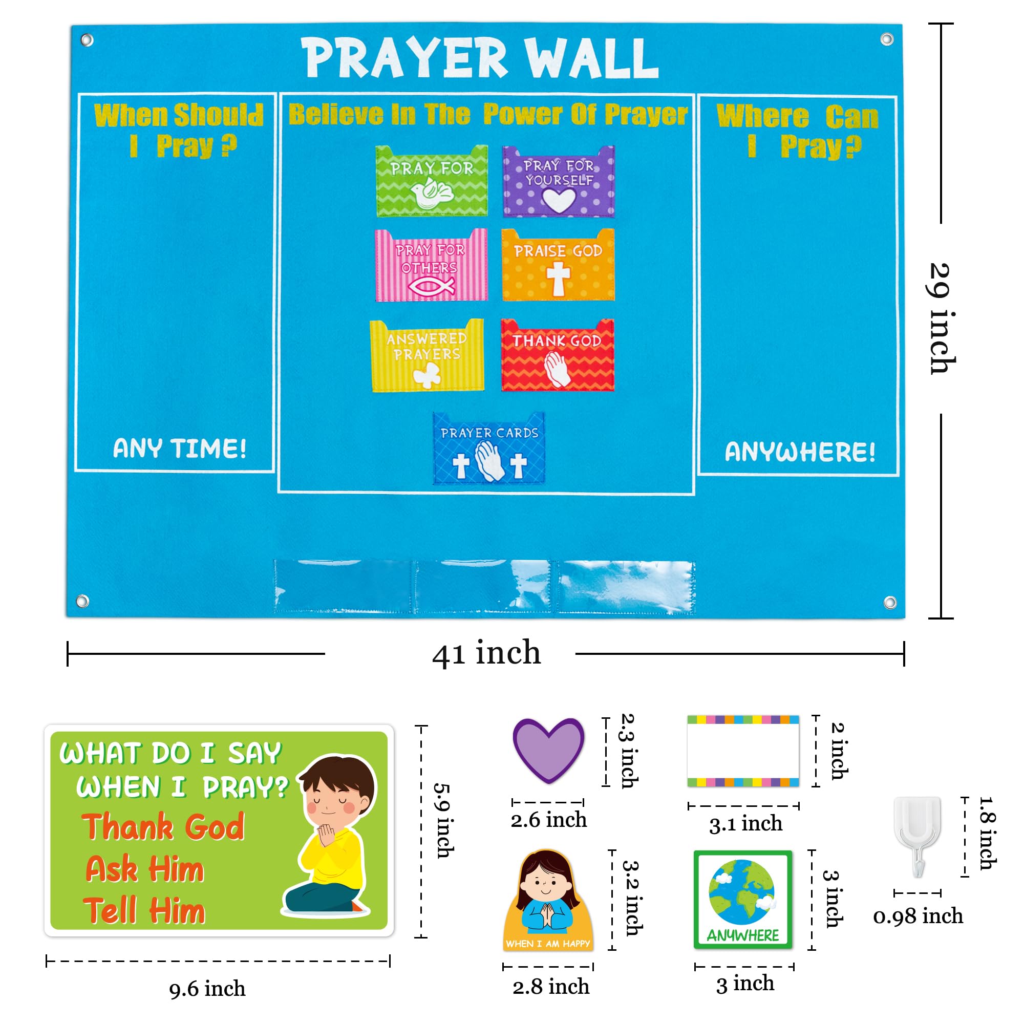 Watinc story cards with prayer prompts for interactive learning