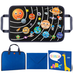 WATINC Travel Felt Board space planets for on-the-go space adventures.
