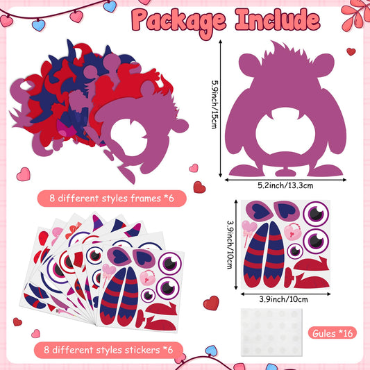 WATINC monster frame kit stickers for decorating frames and adding charm.