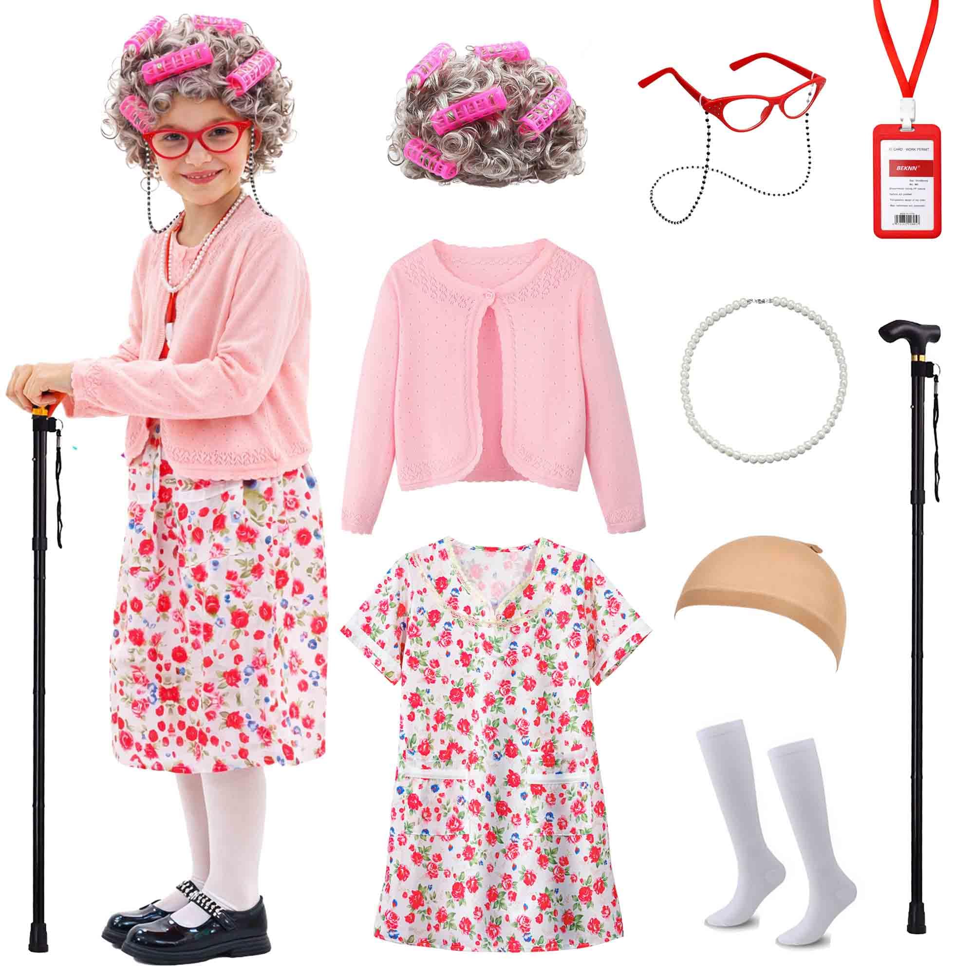Watlie 100 Days School Costume dress for kids, comfy fit for all-day play.