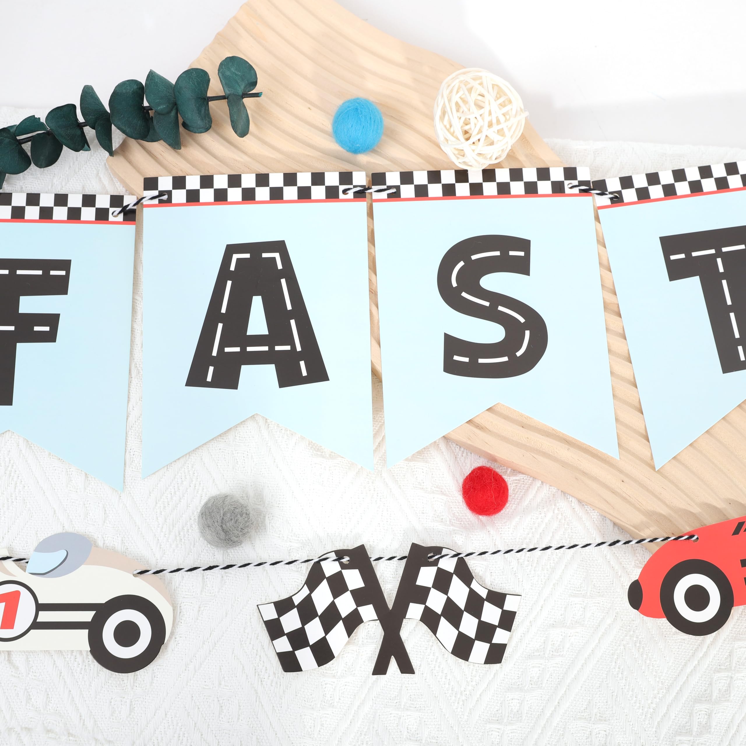WAUAO Fast One banner fabric ties provide coordinated color accents