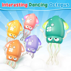 WAVISA Dancing Squid toy with obstacle sensors for uninterrupted crawling