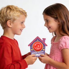 Waybla 1oz modeling dough included with the cards for hands-on creativity.