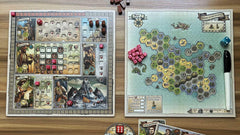 Wayfarer Games A Wayfarer's Tale desert map prompts calculated risks and rewards.