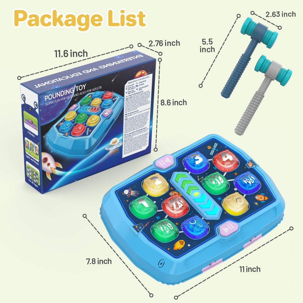 WAYKEE Whack a Game Mole suction base demonstrates stable shared play