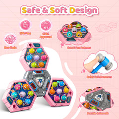 WAYKEE Whack a Game Multiplayer play encourages sharing and teamwork.
