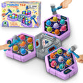 WAYKEE Whack Mole with soft hammers promotes safe, active play.