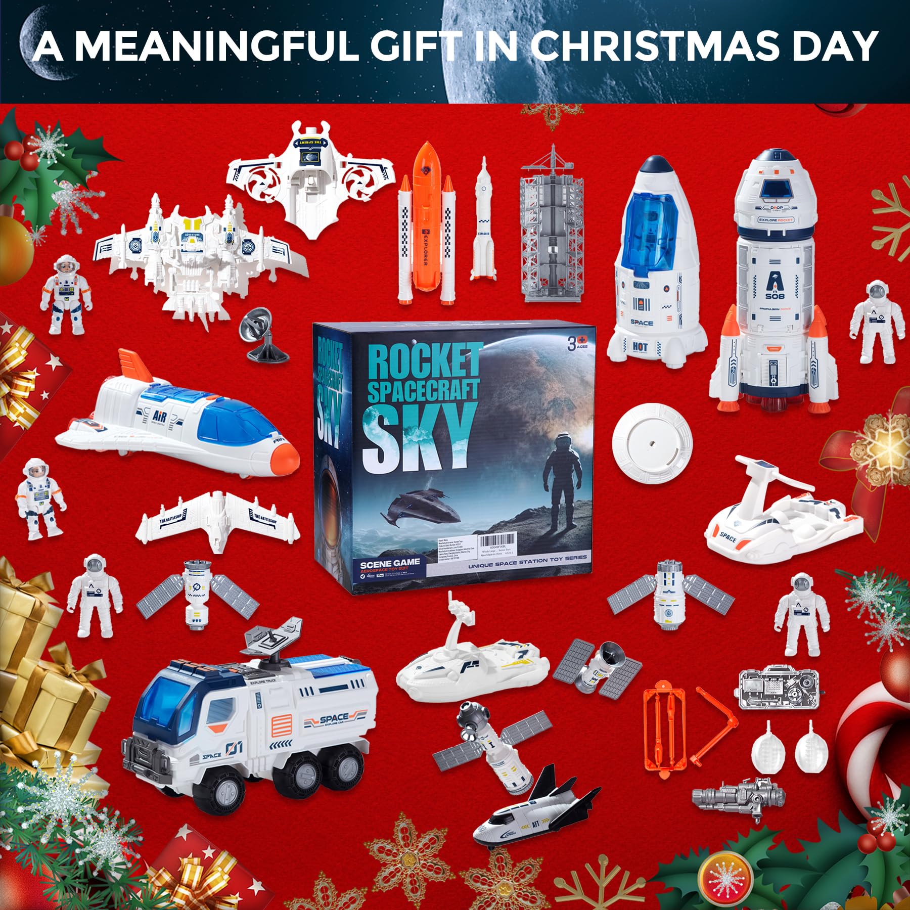 Wbzle educational space gift for kids sparks curiosity about space travel