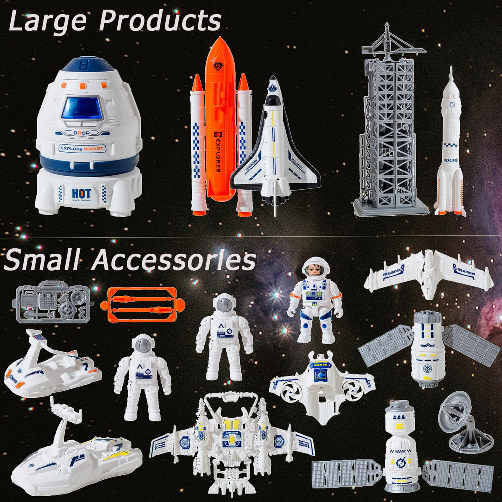 Wbzle satellites and signal receivers introduce space communication concepts in a fun setup.