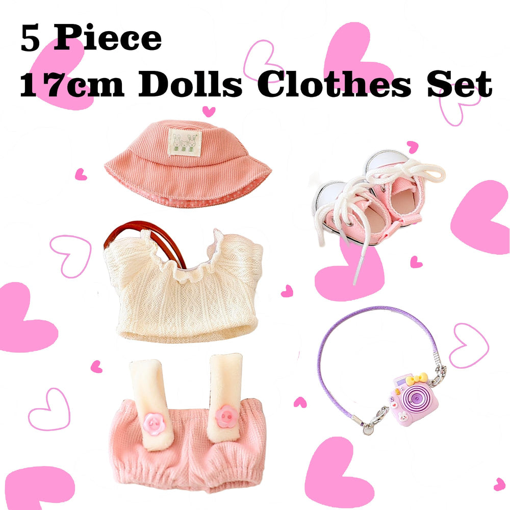 Wdaxze LaBuBu doll hat in pink, quick add-on for instant style.