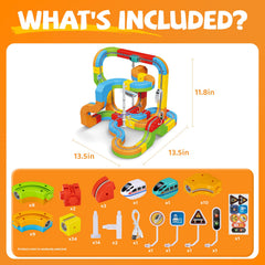 Wdebay Klick Rail gift-ready set sparks curious collaborative family fun