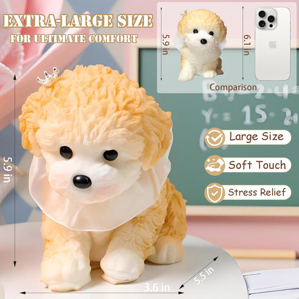 WDFXLWT Big Taba Squishy Dog safe durable material withstands repeated squeezing.