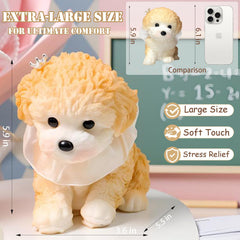 WDFXLWT Big Taba Squishy Dog safe durable material withstands repeated squeezing.
