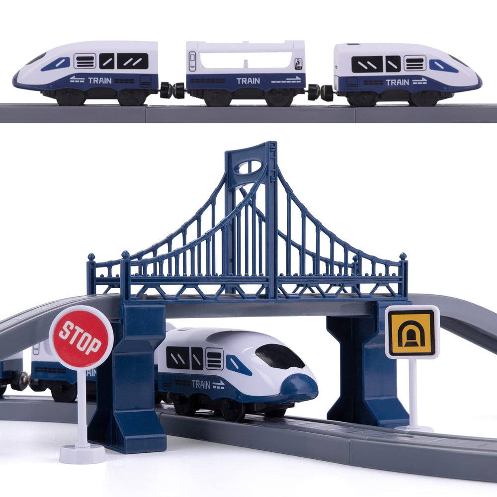 Wdmiya Train Figures support cooperative imaginative play