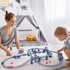 Wdmiya Train Signal demonstrates stop-and-go cues for guided play