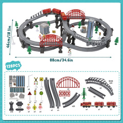 Wdmiya Train Set figures include people to enrich role-play scenarios.