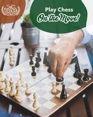 WE Games compact, durable set ideal for on-the-go tournaments