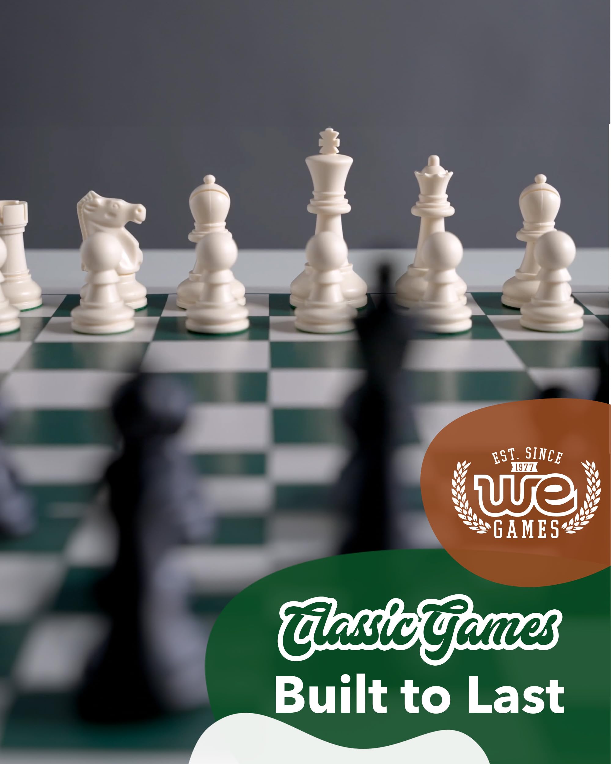 WE Games family-friendly setup supports learning and friendly competition