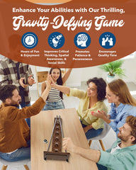 WE Games Shoot The Moon cozy game room centerpiece invites friends.