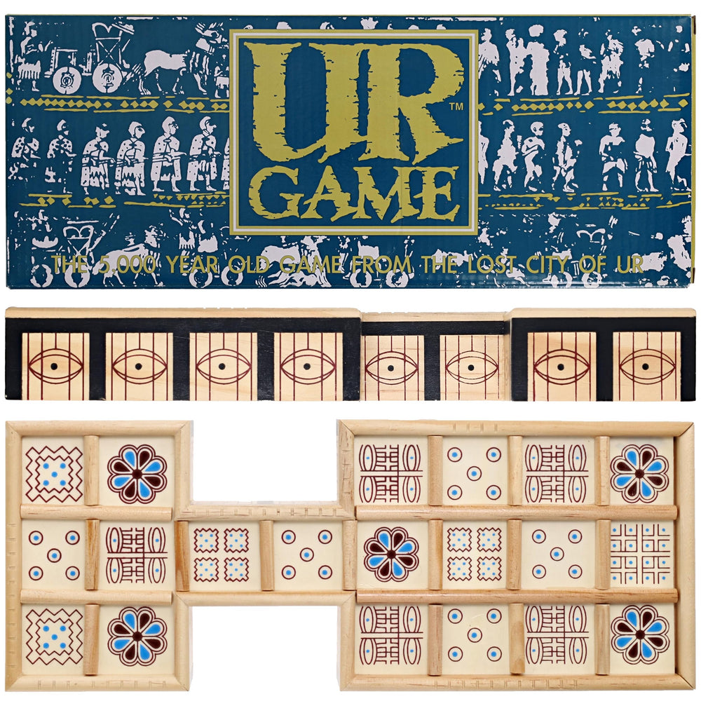 WE Games The Royal Game of UR craftsmanship inspired by ancient discoveries